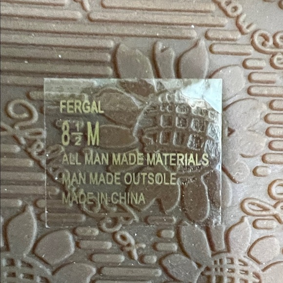 Yellow Box Tan Laser-Cut Sandals - Picture 5 of 5